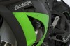 Aero padací chrániče, krátké RACE ONLY, Kawasaki ZX10R Ninja ('11-)